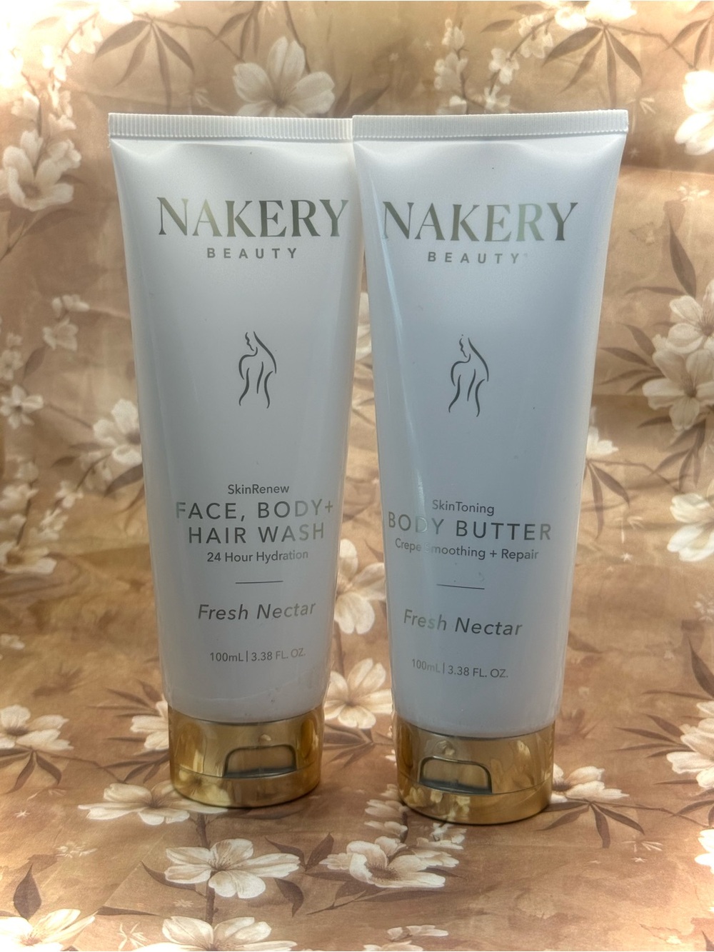 Nakery Beauty Body Butter & Face, Body + Hair Wash & Body Butter - Fresh Nectar